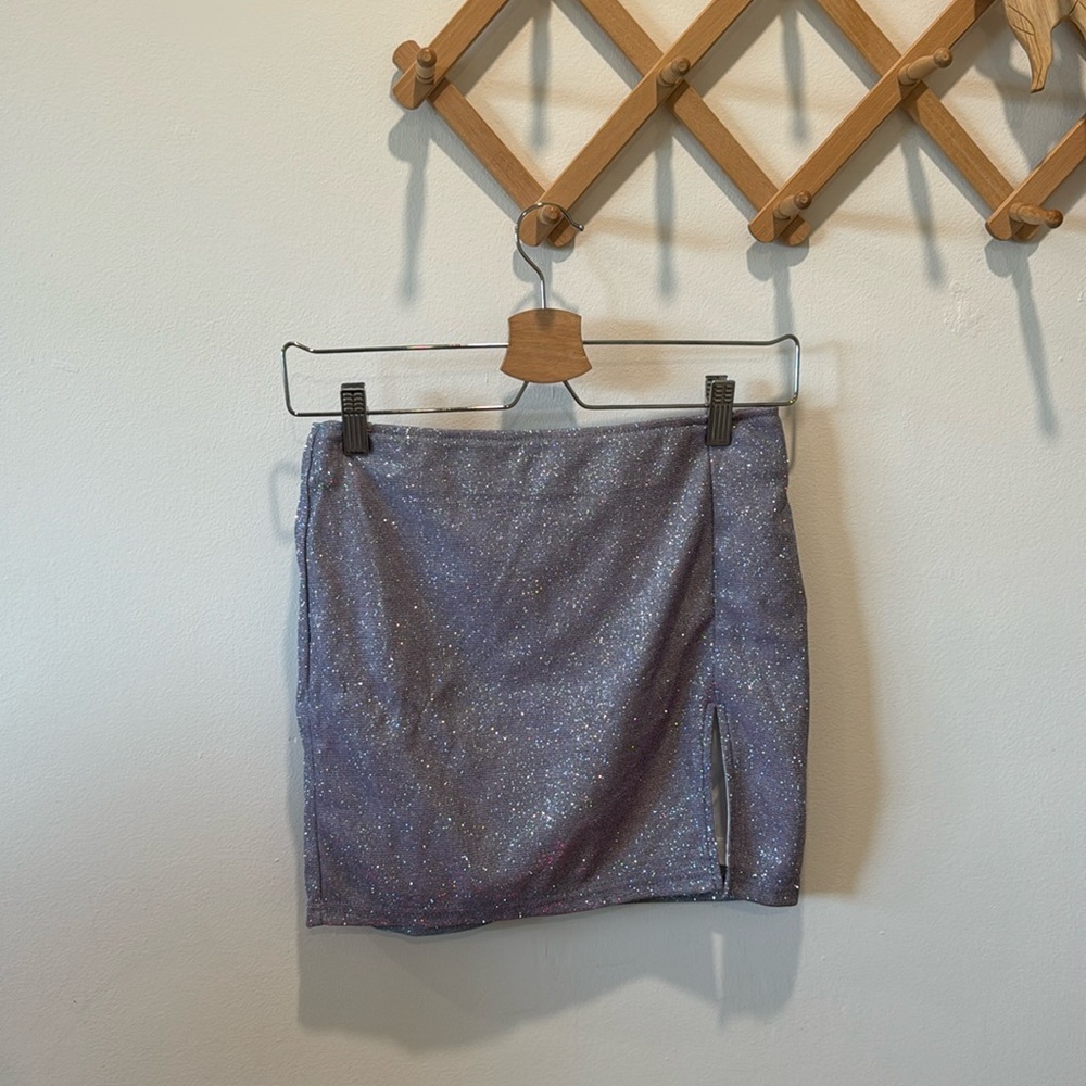 Sparkle mini skirt by Akira